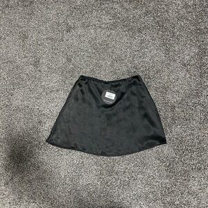 White Fox Boutique Black Mini Skirt